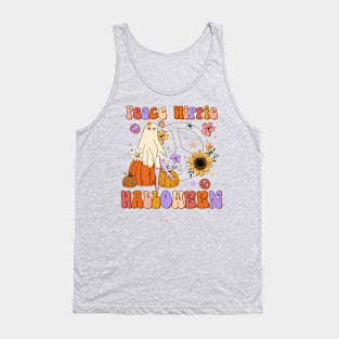 Peace Hippie Halloween Tank Top